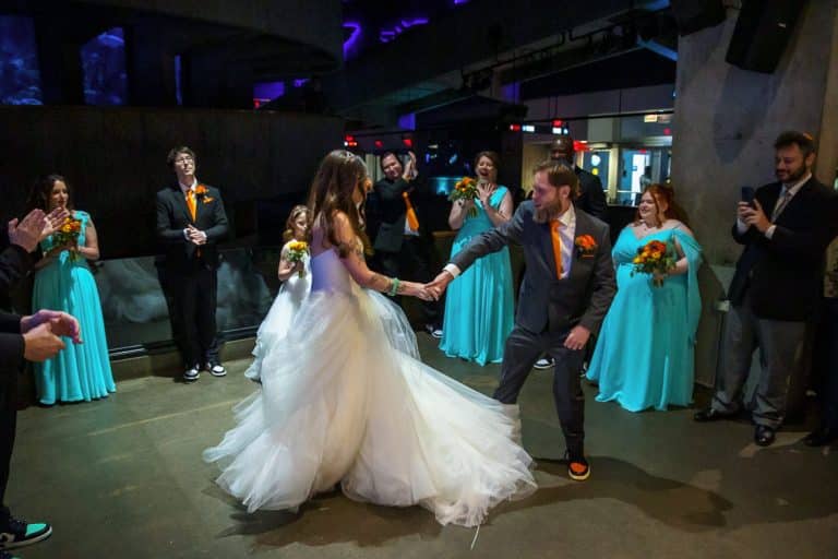 New England Aquarium Wedding Photos – Jessica & Jean Paul